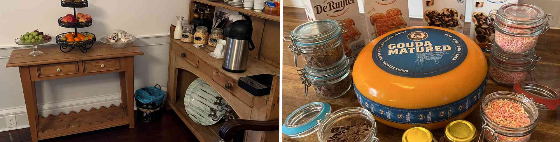 The Sunnyside Sisters Bed and Breakfast / Clarksville VA / Breakfast! The most important meal of the day and we are making and serving it! With a Dutch Touch!