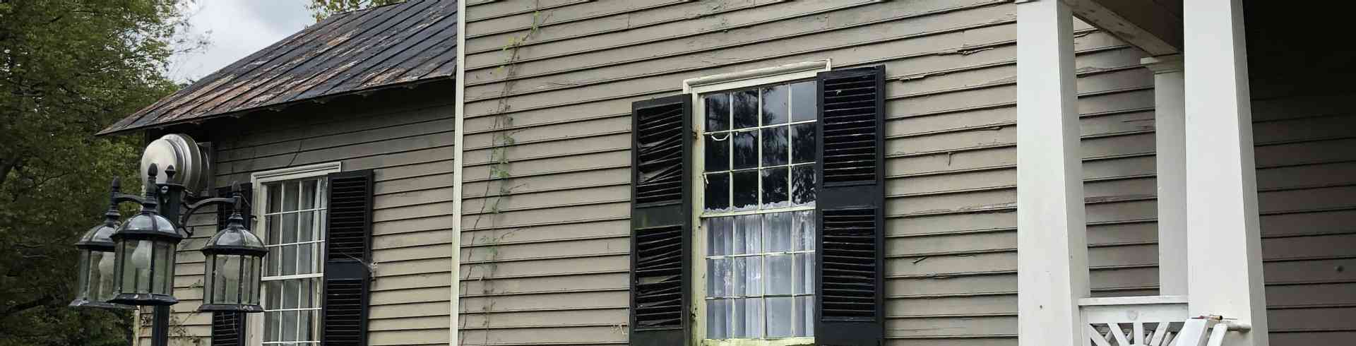 The Sunnyside Sisters Bed and Breakfast / Clarksville VA / After ‘bush cleaning’