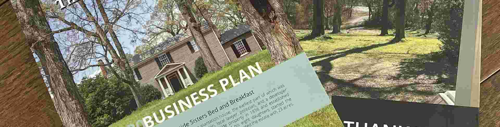 The Sunnyside Sisters Bed and Breakfast / Clarksville VA / Printed businessplan