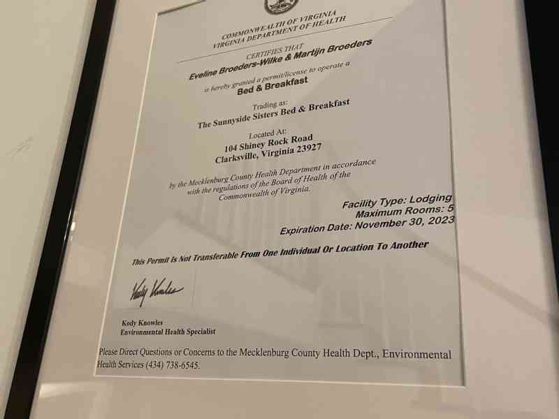 Two days ago the Health Inspection came and held a pre opening inspection. And we passed!!! So now nothing stands in our way to be OPEN for business!!And not a…