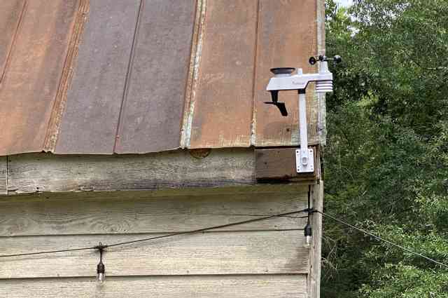 The Sunnyside Sisters Bed and Breakfast / Clarksville VA / THE Weather Station