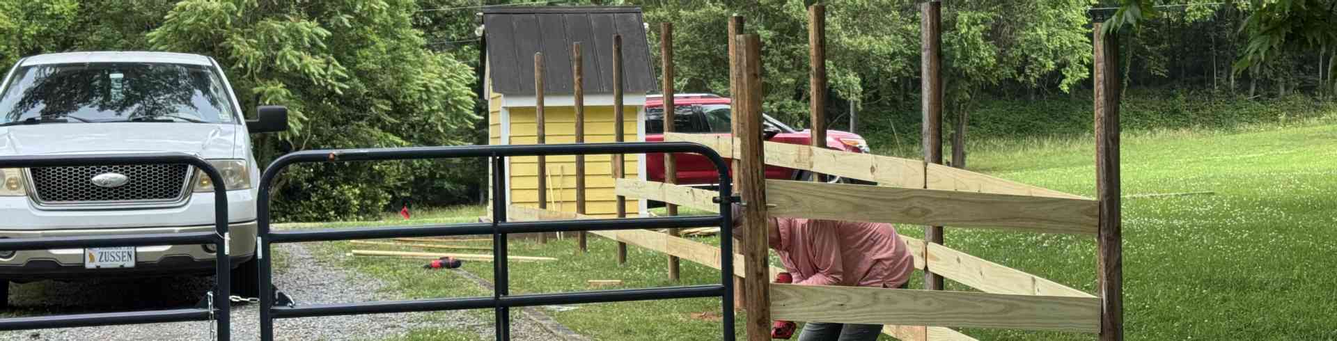The Sunnyside Sisters Bed and Breakfast / Clarksville VA / Building in progress 3