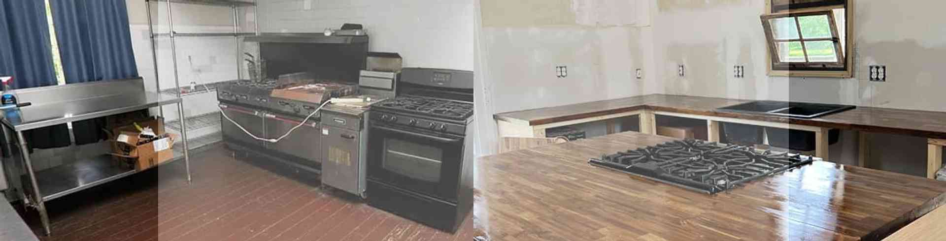 The Sunnyside Sisters Bed and Breakfast / Clarksville VA / Kitchen B&B