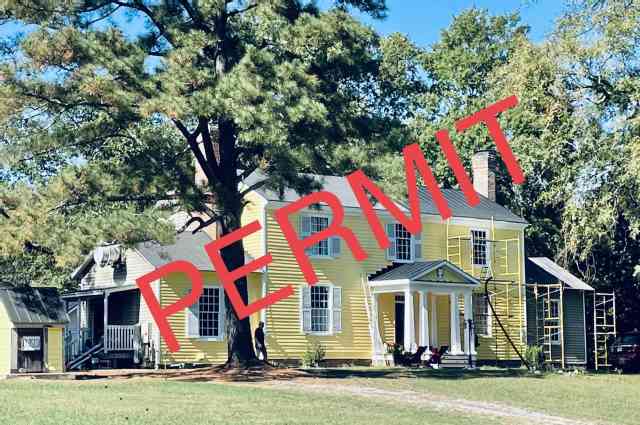 The Sunnyside Sisters Bed and Breakfast / Clarksville VA / Permit permitted Sunnyside