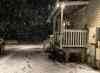 The Sunnyside Sisters Bed and Breakfast / Clarksville VA / Big snowflakes!!!