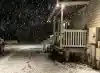 The Sunnyside Sisters Bed and Breakfast / Clarksville VA / Big snowflakes!!!