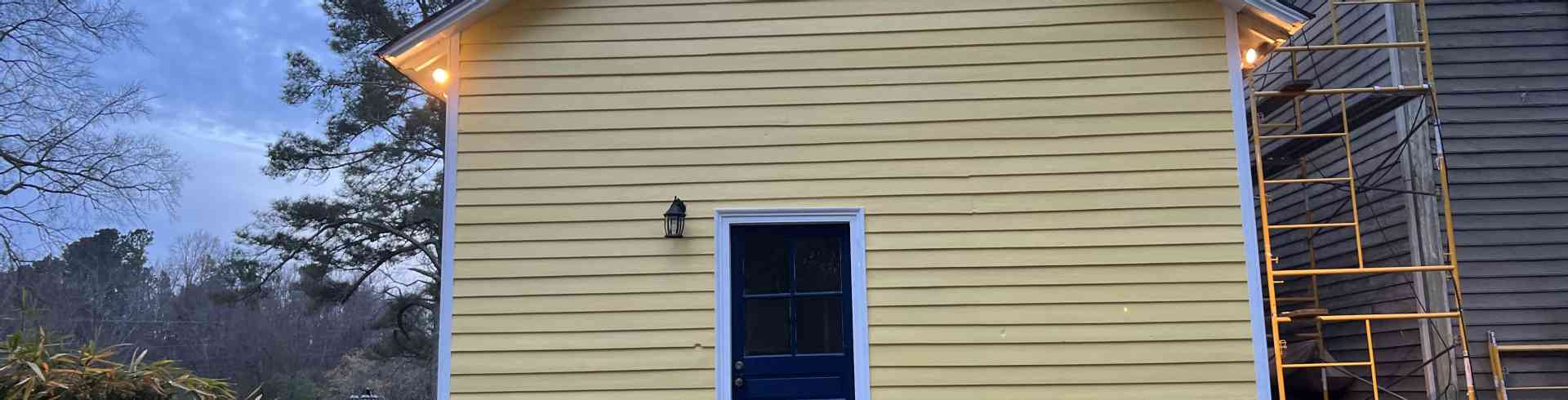 The Sunnyside Sisters Bed and Breakfast / Clarksville VA / Right side Sunnyside finished