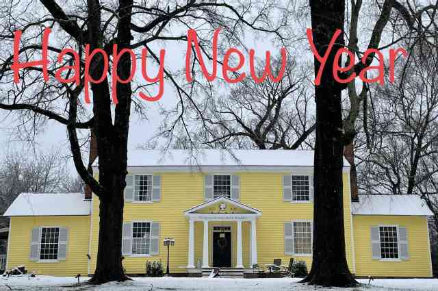 The Sunnyside Sisters Bed and Breakfast / Clarksville VA / Sunnyside Sisters B&B in the snow!!!