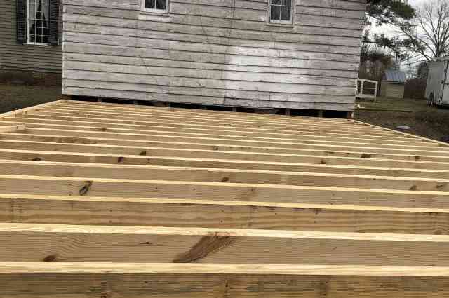 The Sunnyside Sisters Bed and Breakfast / Clarksville VA / Floor day 1