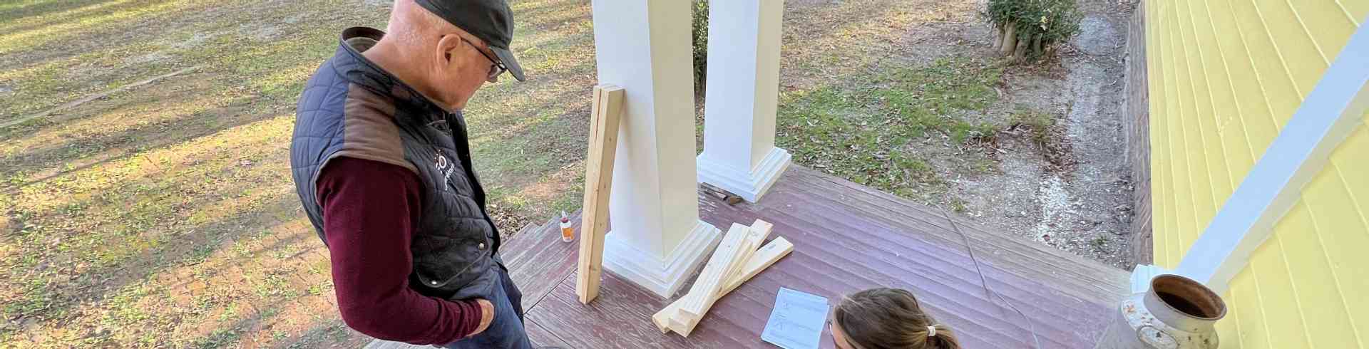 The Sunnyside Sisters Bed and Breakfast / Clarksville VA / Project sawhorse: the beginning