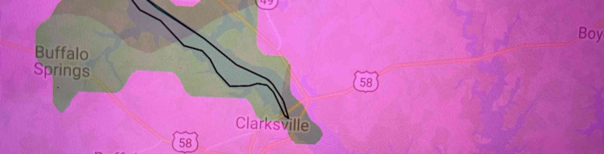 The Sunnyside Sisters Bed and Breakfast / Clarksville VA / Outage (part) Clarksville