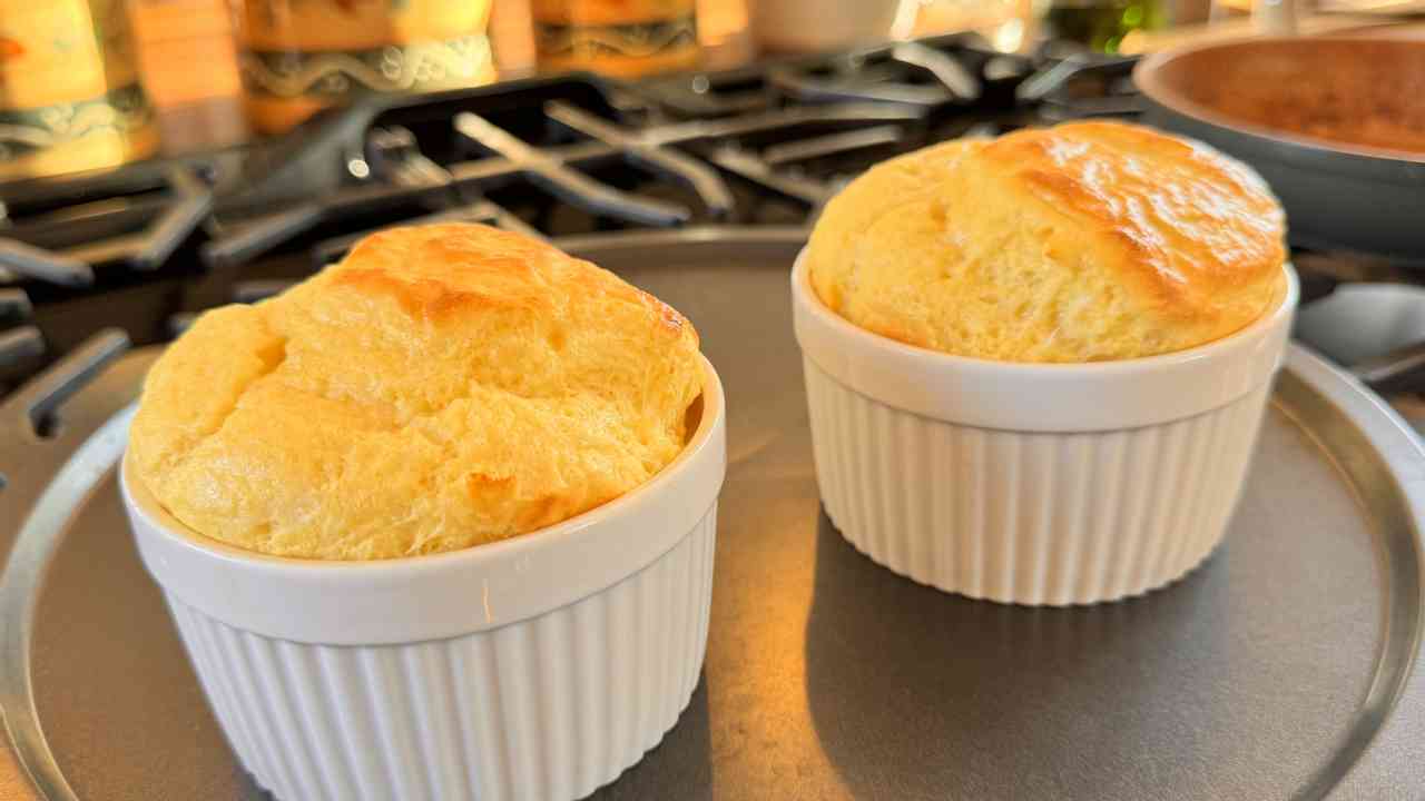 The Sunnyside Sisters Bed and Breakfast / Clarksville VA / Breakfast / cheese soufflé