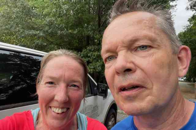 The Sunnyside Sisters Bed and Breakfast / Clarksville VA / Training for Annual Cancer Crush 5k