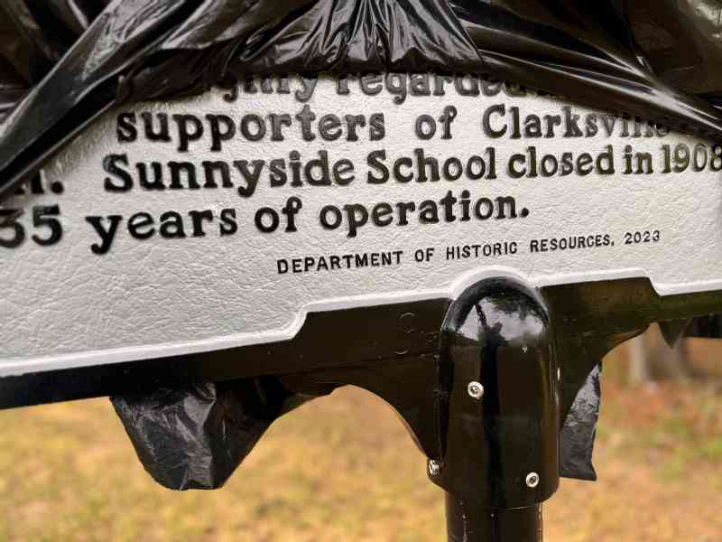 Next Friday, April 26, at noon, the Historical Highway Marker of the 'Sunnyside School 1870 - 1908' will be unveiled. This significant event will take place at…