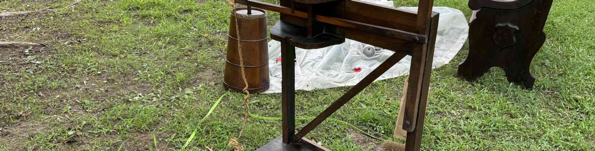 The Sunnyside Sisters Bed and Breakfast / Clarksville VA / We cleaned and restored an old butter churn