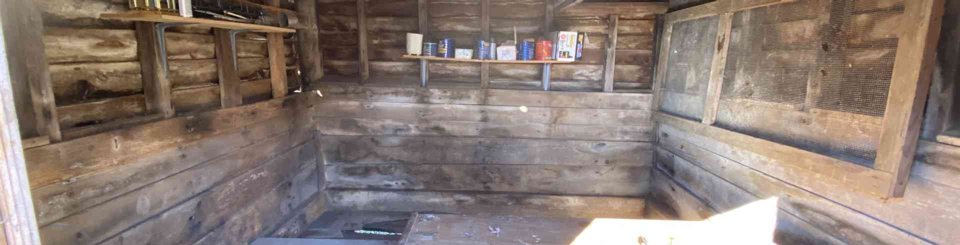 The Sunnyside Sisters Bed and Breakfast / Clarksville VA / Emptied, you see the bad flooring.