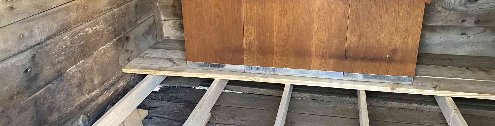 The Sunnyside Sisters Bed and Breakfast / Clarksville VA / These are 2inch think by 10inch with and 10 feet long planks.