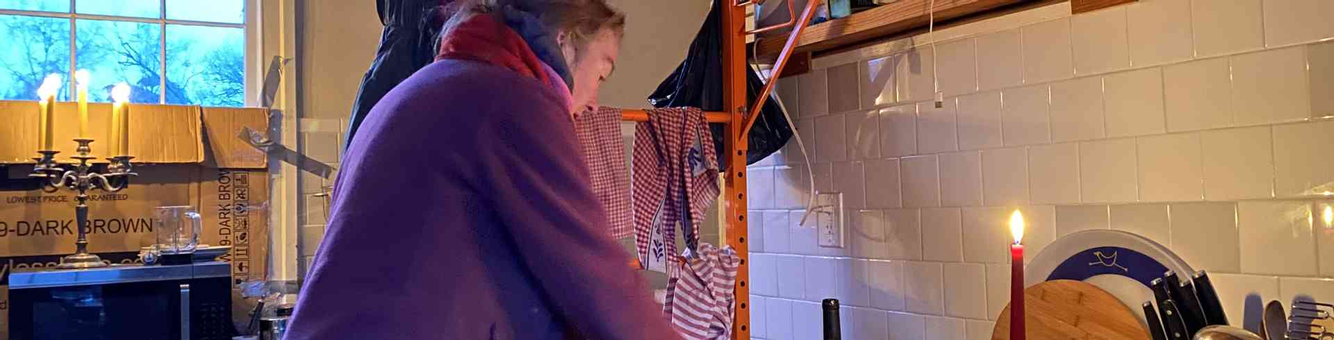 The Sunnyside Sisters Bed and Breakfast / Clarksville VA / And Cook when we have a power outage.