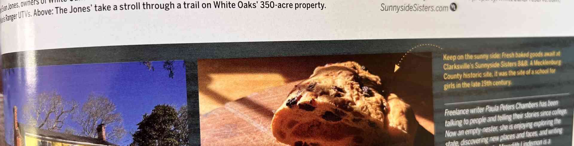 The Sunnyside Sisters Bed and Breakfast / Clarksville VA / Virginia Living Magazine - April's edition