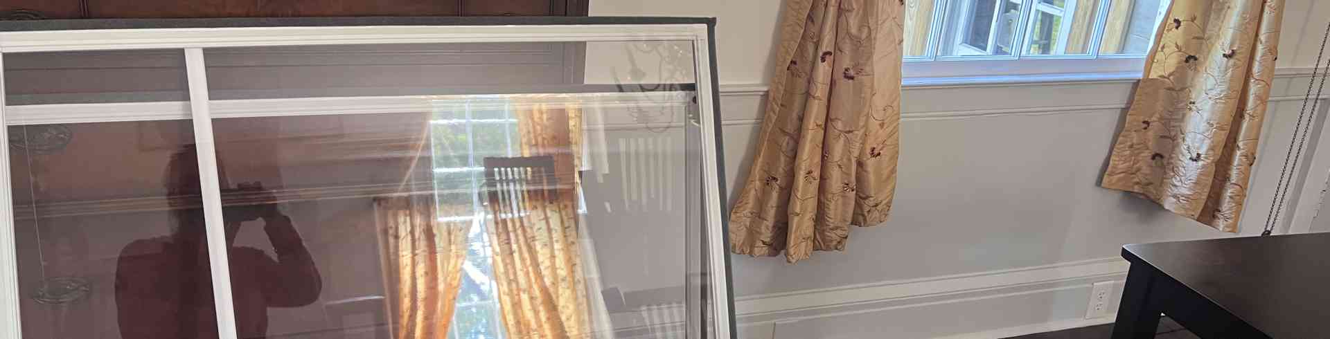 The Sunnyside Sisters Bed and Breakfast / Clarksville VA / Total of over 50 storm windows installed!
