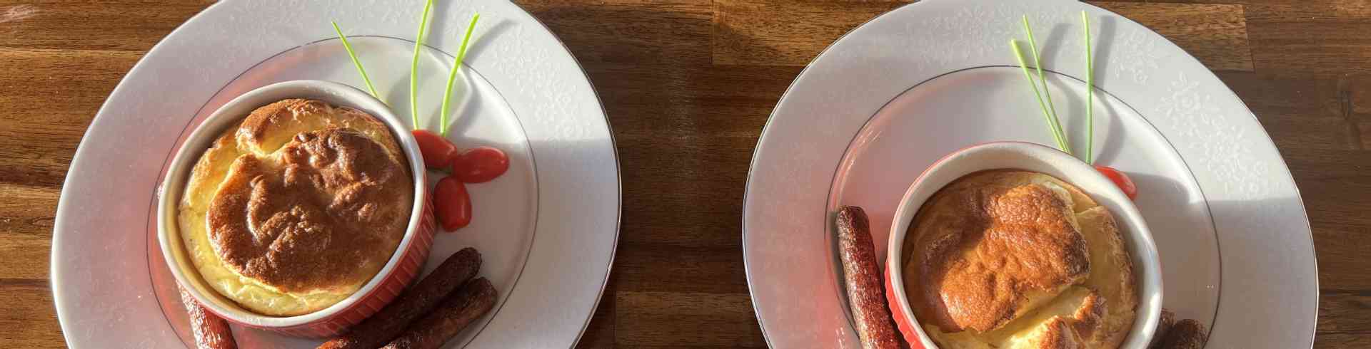 The Sunnyside Sisters Bed and Breakfast / Clarksville VA / Cheese Soufflé