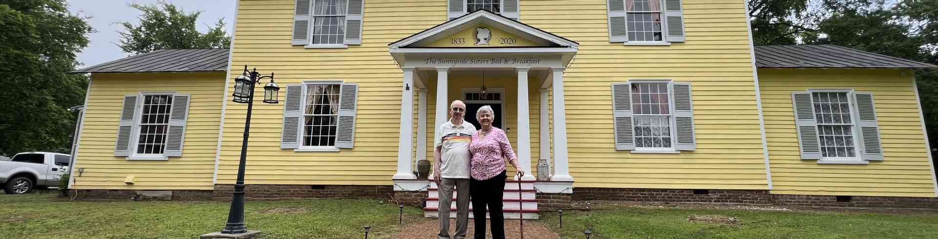 The Sunnyside Sisters Bed and Breakfast / Clarksville VA / John & Ann, Carrington