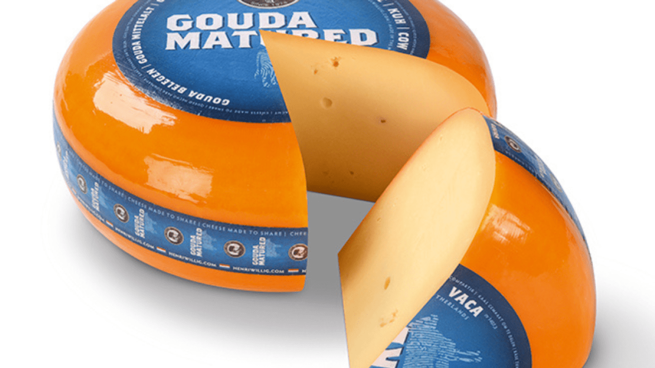 The Sunnyside Sisters Bed and Breakfast / Clarksville VA / Cheese / Henri Willig Gouda Matured Wheel 48+