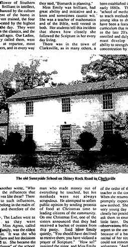 The Sunnyside Sisters Bed and Breakfast / Clarksville VA / Sunnyside