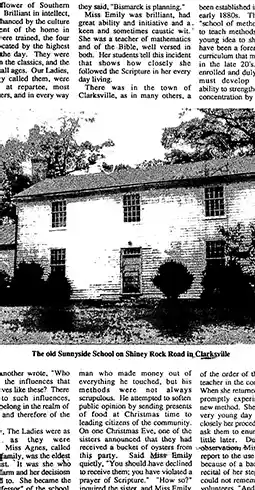 The Sunnyside Sisters Bed and Breakfast / Clarksville VA / Sunnyside