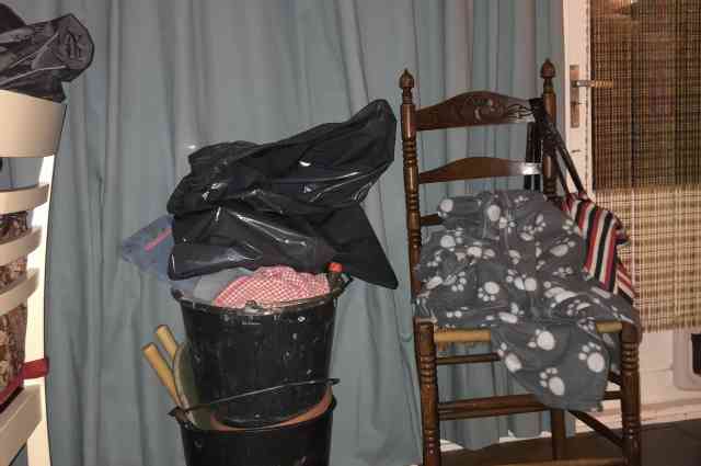 The Sunnyside Sisters Bed and Breakfast / Clarksville VA / Pile Throw Away