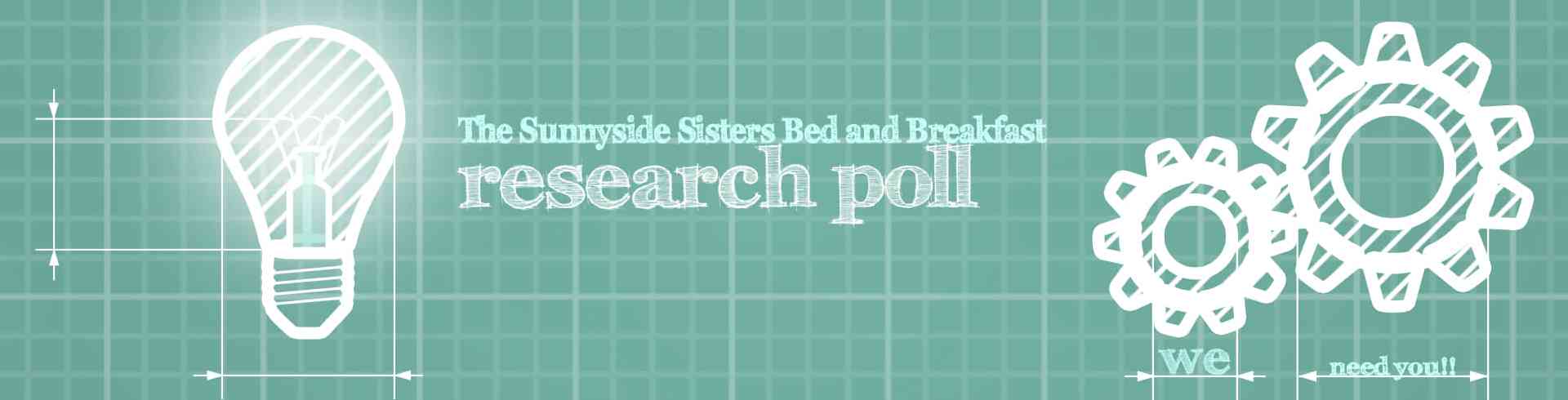 The Sunnyside Sisters Bed and Breakfast / Clarksville VA / The Sunnyside Sisters Research Poll