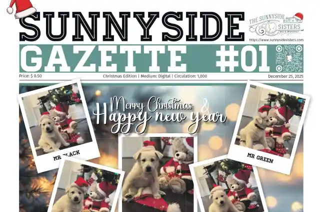 The Sunnyside Sisters Bed and Breakfast / Clarksville VA / Sunnyside Gazette, 2025